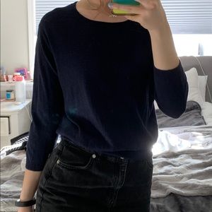 Navy Blue Banana Republic Sweater